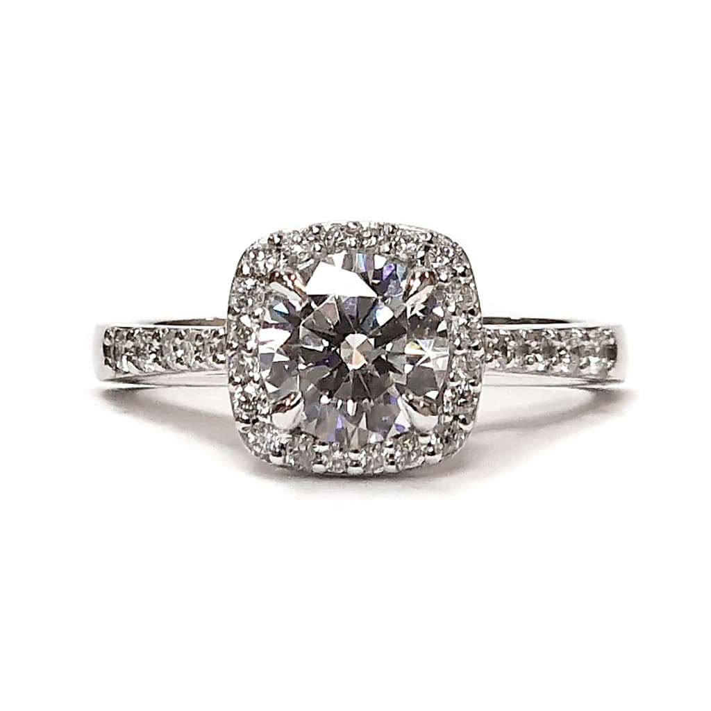 Годежен пръстен с Топаз 1,85 карата и Диаманти