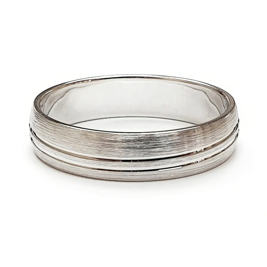 Brachna Halka Byalo Zlato 14 K Mat