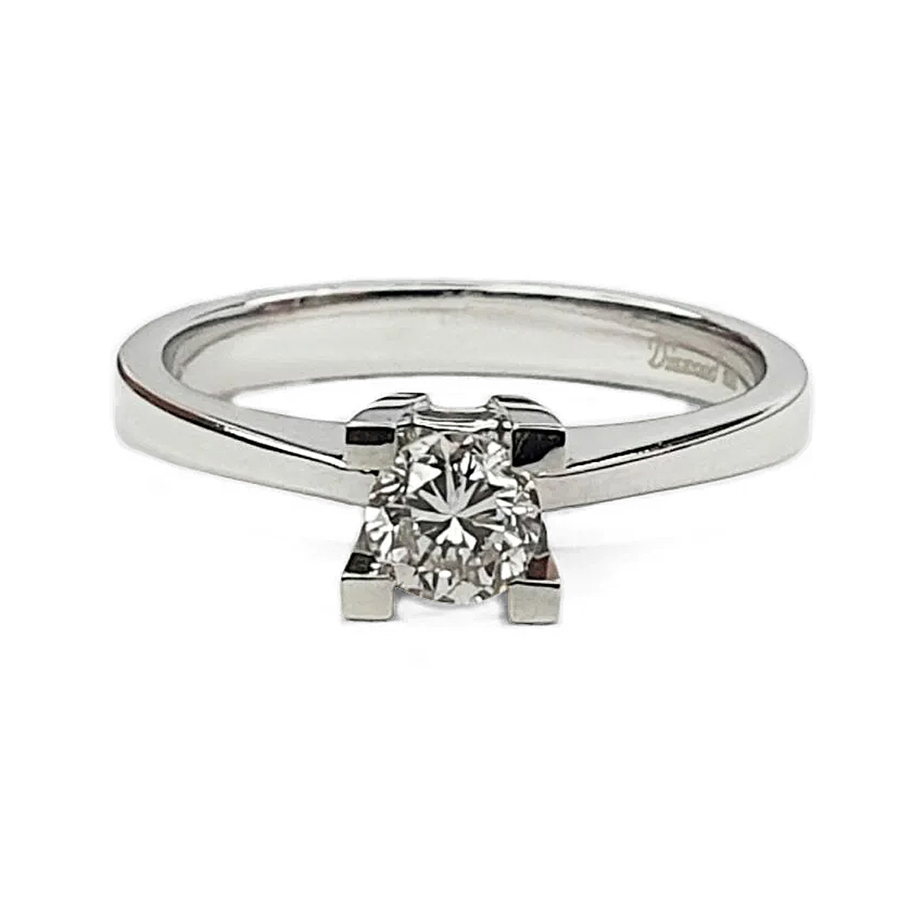 Prasten Ot Byalo Zlato S Diamant 037 Karata