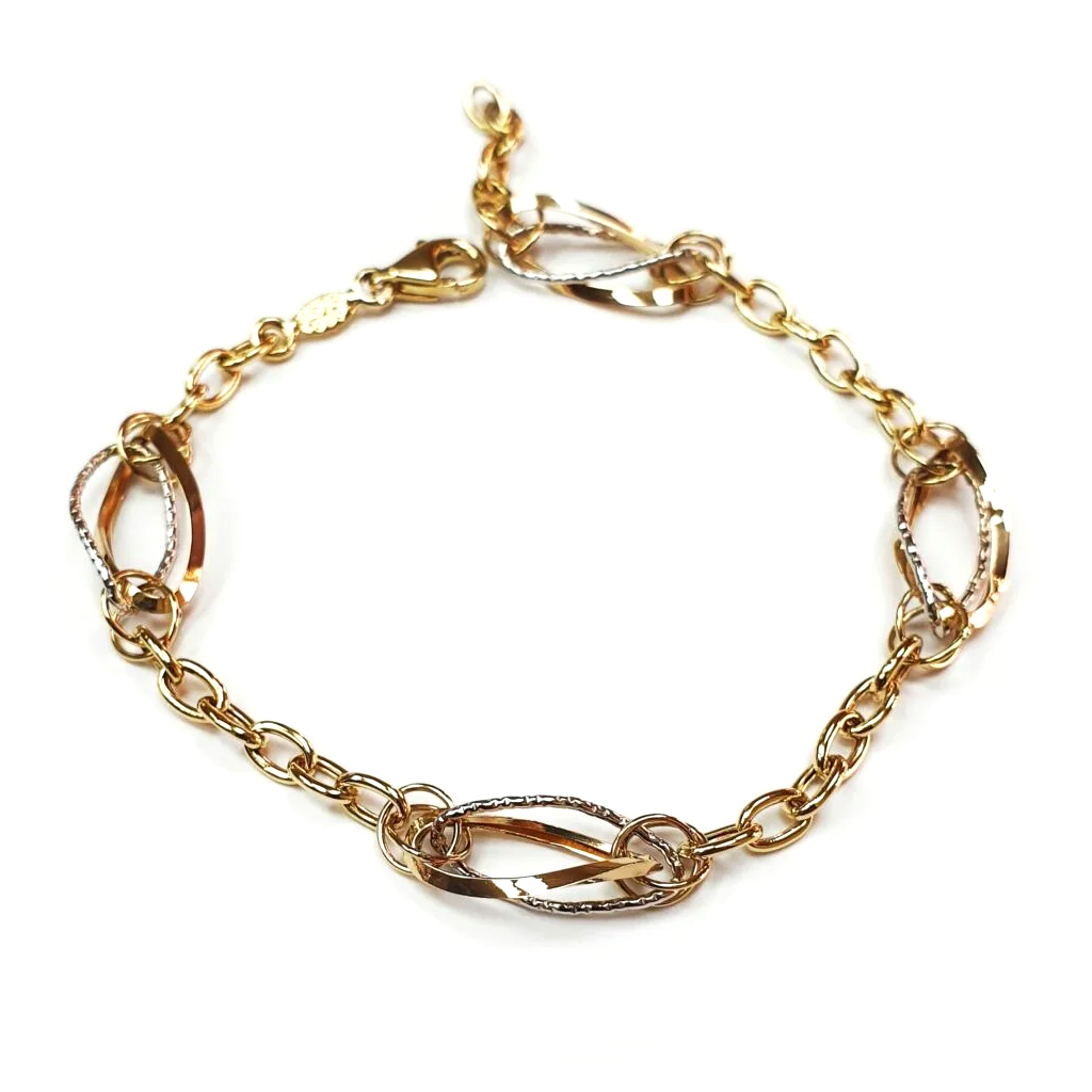 Grivna Ot Byalo I Zhalto Zlato 14 K S Elementi 3