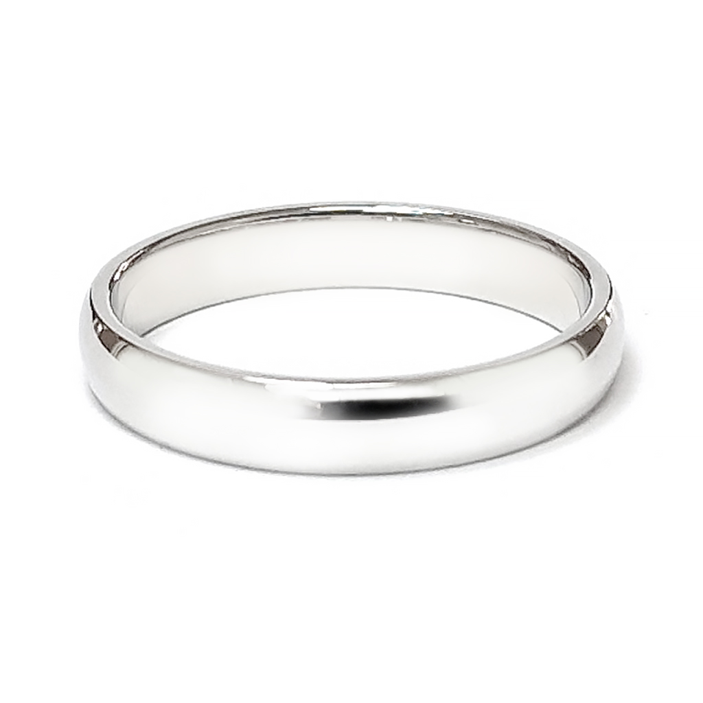 Brachna Halka Ot Byalo Zlato 14 K 4 Mm 2