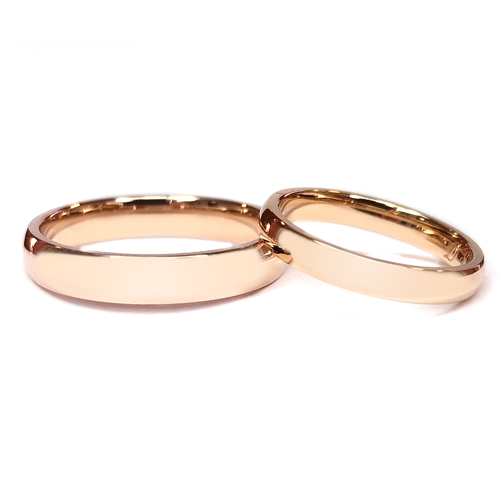 Brachni Halki Izraboteni Ot Rozovo Zlato 14 Karata 5